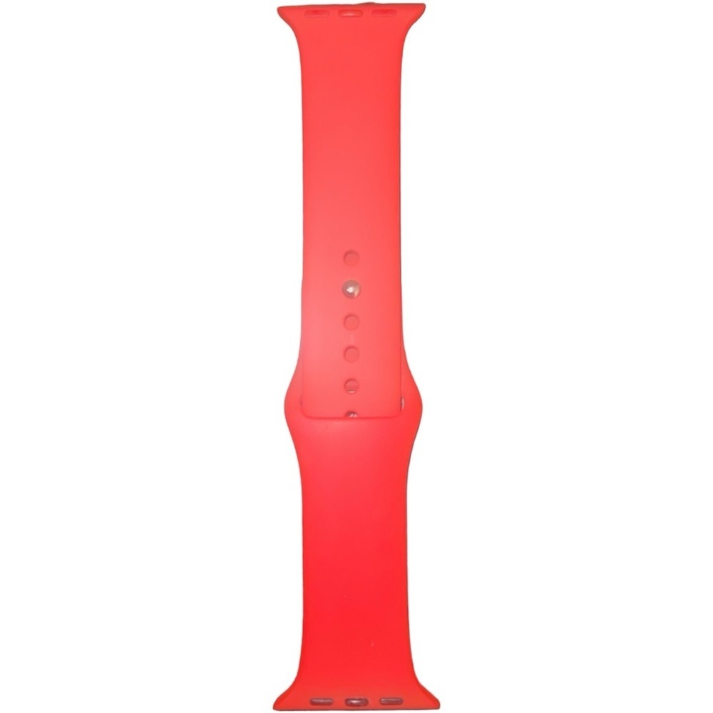 Red aluminum sports Apple Watch band​